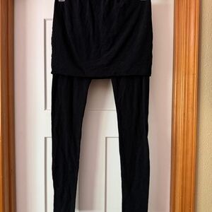 All Saints leggings with built-in skirt